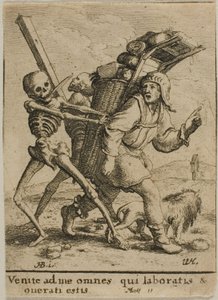 Handlaren och döden av Wenceslaus Hollar