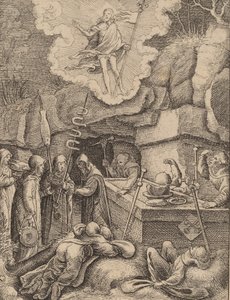 Återupplivandet. av Wenceslaus Hollar