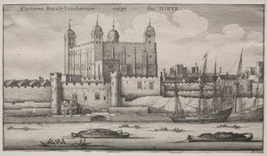 Towern, London av Wenceslaus Hollar