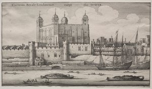 Towern, London. av Wenceslaus Hollar