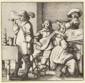 Trion av Wenceslaus Hollar