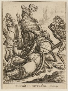 Vagnaren och döden av Wenceslaus Hollar