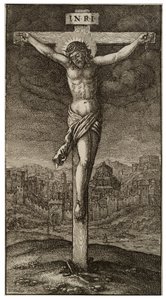 Korsfästelsen av Wenceslaus Hollar