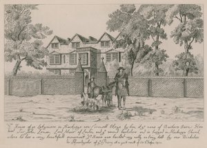 Latymeres hus i Hackney av Wenceslaus Hollar