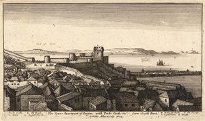 Den nedre inre delen av Tanger av Wenceslaus Hollar
