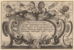 Titelsida av Wenceslaus Hollar