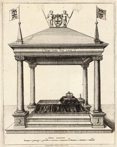 Prins Theodosius de Braganças grav Tillstånd 2 av Wenceslaus Hollar