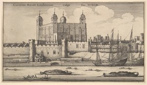 Tower of London, 1625-77. av Wenceslaus Hollar