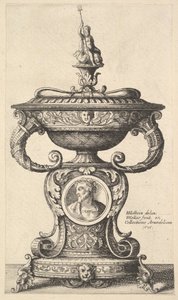 Tvåhanterade bägare, 1646. av Wenceslaus Hollar