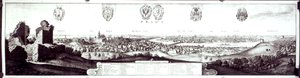Utsikt över Prag, 1649 av Wenceslaus Hollar