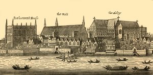 Westminster 1640, 1881. av Wenceslaus Hollar
