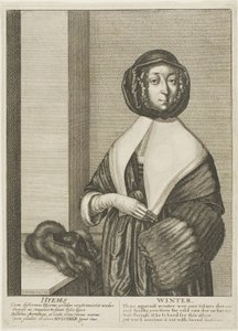 Vinter av Wenceslaus Hollar