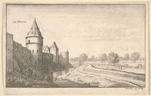 I Duren, 1664. av Wenceslaus Hollar