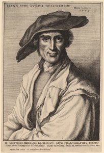 Hans von Zurch, Guldsmed av Wenceslaus Hollar after Hans Holbein the Younger