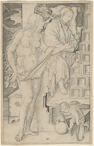 Drömmen om doktorn av Wenzel von Olmutz, after Albrecht Dürer