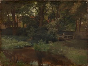 Landskapsstudie av Werner Holmberg