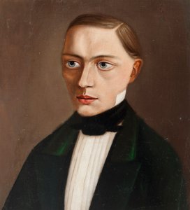 Porträtt av Frithiof Holmberg av Werner Holmberg