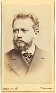 Pjotr Tjajkovskij, rysk kompositör, 1800-talet. av Wesenberg