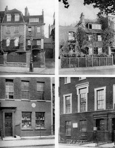 Hem av kända målare, London, 1926-1927