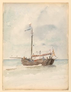 En holländsk pråm, 20 augusti 1887 av Whitney Warren Jr.