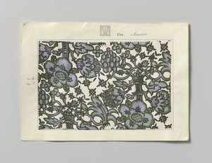 Stål med tryckt sida, design Aussee av Wiener Werkstätte