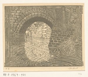 Bro i Mechelen (originaltitel) av Wijnand Otto Jan Nieuwenkamp (signed by artist)