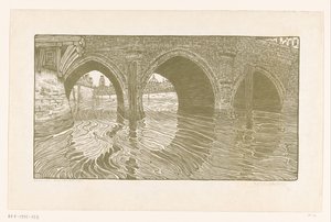 Bro i Mechelen (originaltitel) av Wijnand Otto Jan Nieuwenkamp (signed by artist)