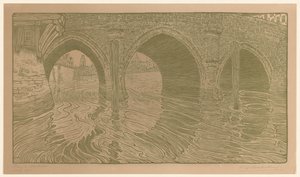 Bro i Mechelen (originaltitel) av Wijnand Otto Jan Nieuwenkamp (signed by artist)