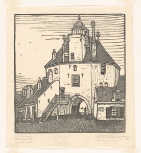 Fiskehamn i Harderwijk Het Vischpoortje, Harderwijk (originaltitel)