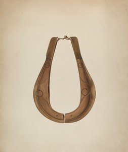 Hästhalsband och Hame, ca. 1941. av Wilbur M Rice