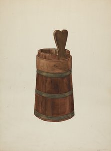 Trä Noggin, ca. 1941. av Wilbur M Rice