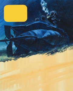 Män och maskiner: Sänka Takao av Wilf (20th century) Hardy