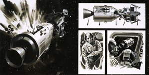 Apollo 13-uppdraget av Wilf (20th century) Hardy