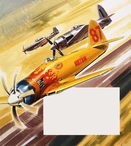 Tre "hot rod"-racerbilar från aerobatic-tävlingar