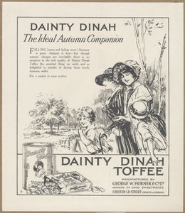 Dainty Dinah Toffee, ca 1920