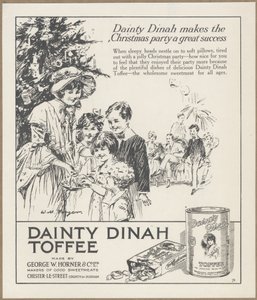 Dainty Dinah Toffee, ca 1920-talet av Wilfred Fryer