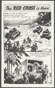 Röda Korsets krigstidsannons, 1940-talet av Wilfred Fryer