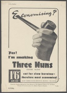 Three Nuns Pipe Tobacco, ca 1930-talet