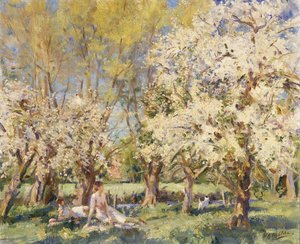 Den glada majmånaden av Wilfred Gabriel de Glehn
