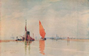 Tidig morgon. Venetianska laguner, c1917