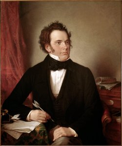 Porträtt av Franz Peter Schubert