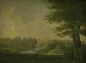 Tomt vid Odense kanal av Wilhelm Bendz