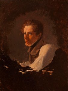 Porträtt av Heinrich Marr av Wilhelm Bendz