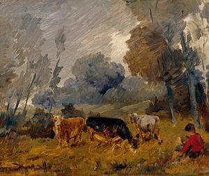 På betesmarken av Wilhelm Busch