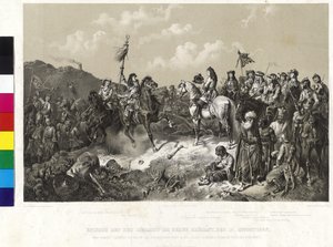 Episod från slaget vid bergen Harsany den 12 augusti 1687 av Wilhelm Camphausen