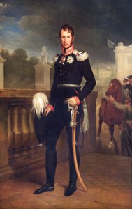 Porträtt av kung Fredrik Vilhelm III av Preussen, 1818 av Wilhelm Friedrich Herbig