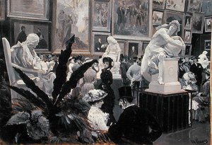 På den internationella konstutställningen i Wien 1882 av Wilhelm Gause