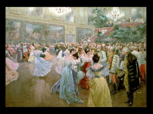 Hovbal på Hofburg, 1900