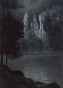 Hans Heiling (The Hans Heiling Rocks) av Wilhelm Gause