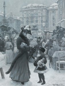 Julmässan Am Hof, 1901.